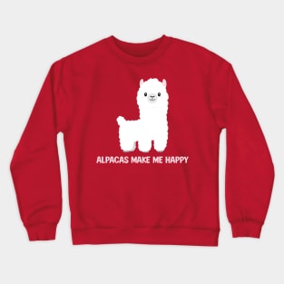 Cute Baby Alpaca Crewneck Sweatshirt